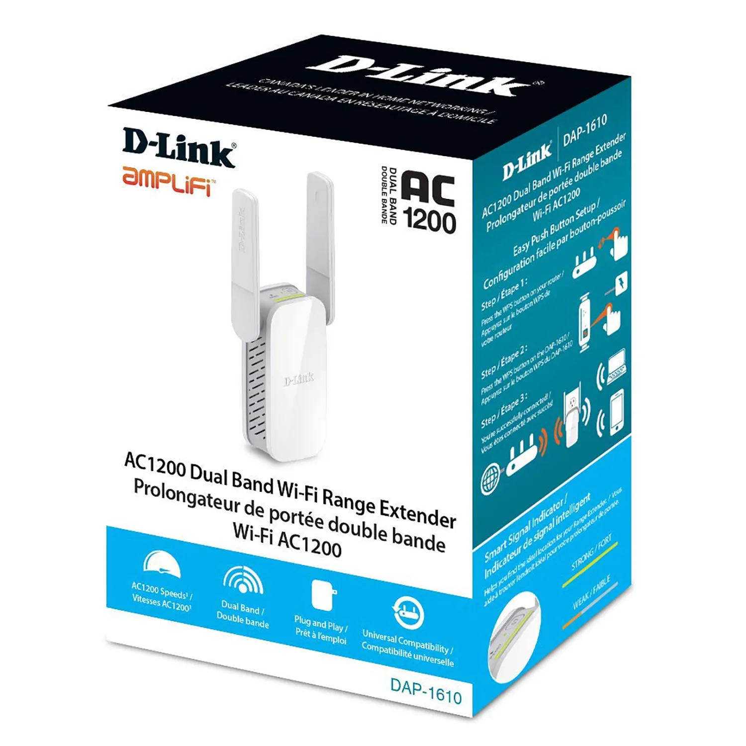 D-Link DAP-1610 Wi-Fi Extender AC1200