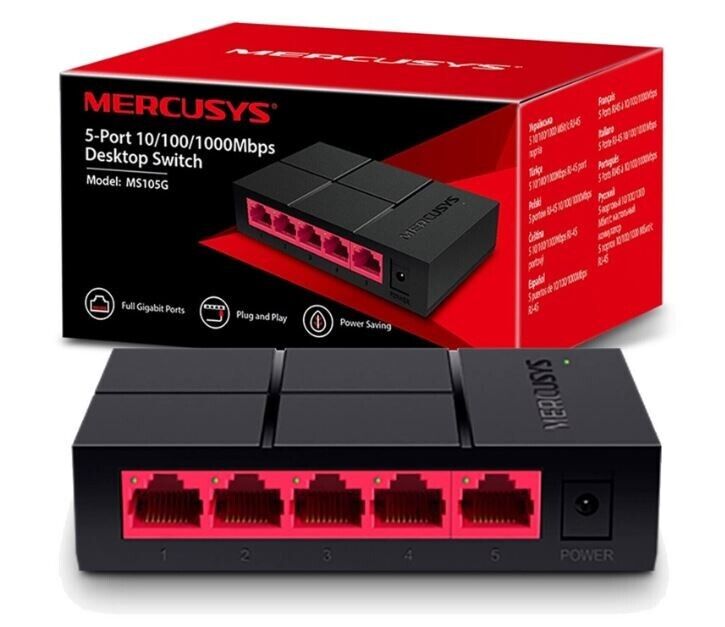 Mercusys Switch 5-Port MS-105G