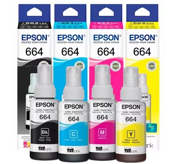 Tinta original EPSON 664PACK